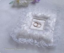 Свадебные подушечки для колец своими руками (фото)